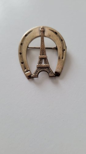 broche placage or 18 k marque FIX