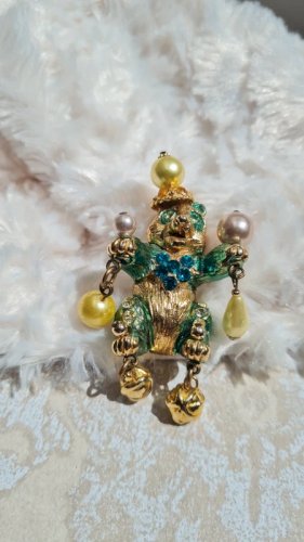 Broche Rare vintage Signée Jacky de G années 70