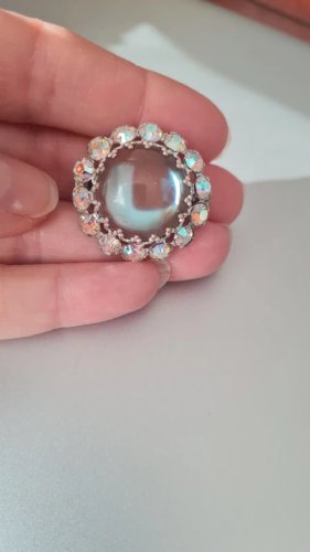 Broche Saphirette - Broche Cabochon saphiret ancienne