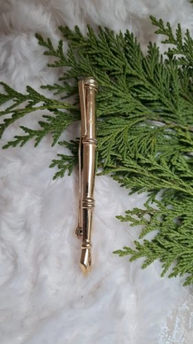 Broche stylo Agatha vintage