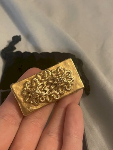 Broche vintage Balenciaga Paris Parfums.