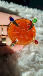 Vintage Brooch Daum (Hilton Mc Connico & Daum)