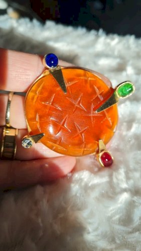 Broche Vintage Daum (Hilton Mc Connico & Daum )