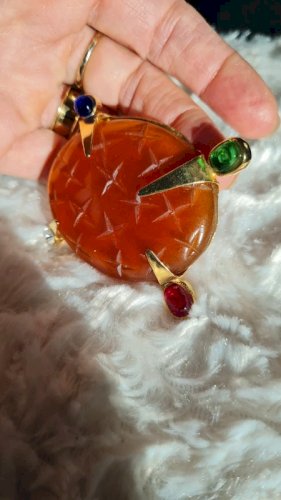 Broche Vintage  Daum (Hilton Mc Connico & Daum )