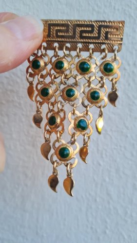Broche vintage grecque - broche articulée fantaisie- broche orientale
