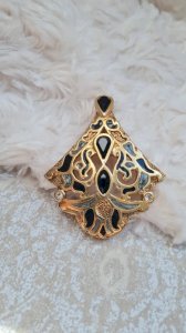 Broche vintage Leritz- années 90