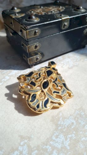 Broche vintage Leritz- années 90