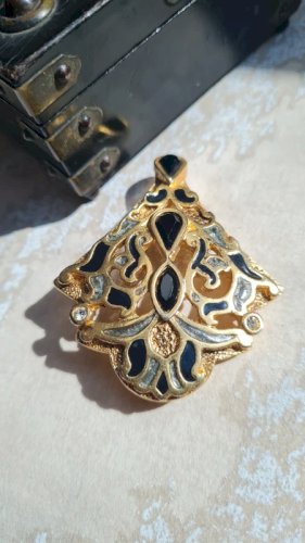 Broche vintage Leritz- années 90