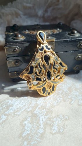 Broche vintage Leritz- années 90