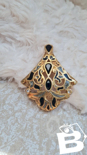 Broche vintage Leritz- années 90