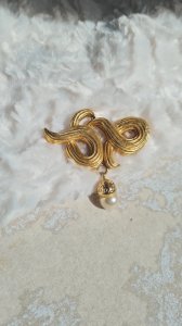 Broche vintage Mercedes Robirosa