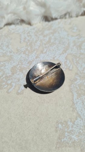 Broche  vintage ORITZA bijou Basque