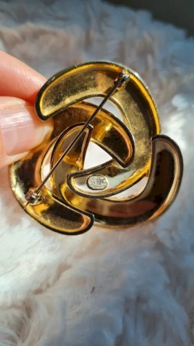 Broche Vintage oversize - Grossé pour Christian Dior 1971