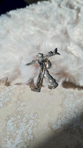 Broche vintage souvenir années 50/60