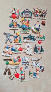 Pins - lot of vintage souvenir pins from the 50s Germany