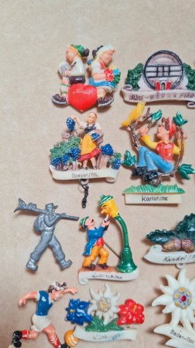 Broches - lot de broches vintage souvenir années 50 Germany
