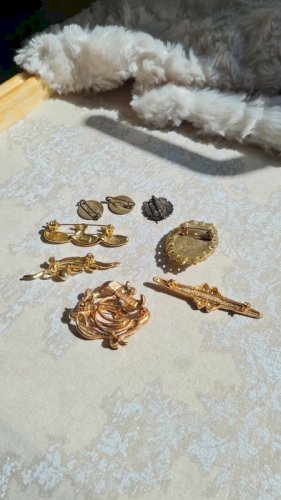 Broches lot vintage