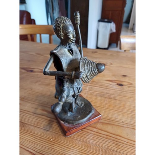 Bronze Africain  Personnage du Bénin 