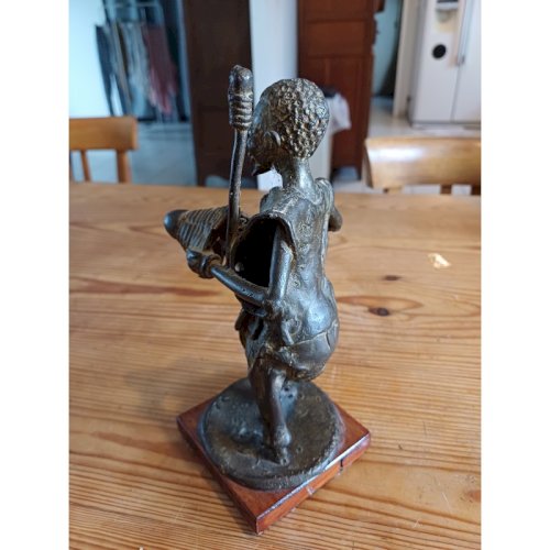 Bronze Africain  Personnage du Bénin 
