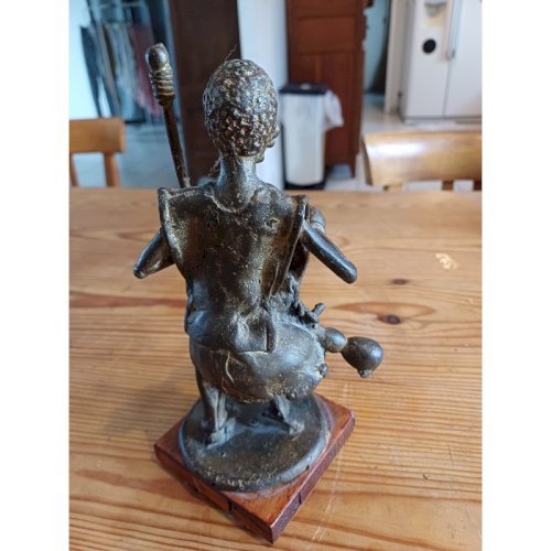Bronze Africain  Personnage du Bénin 