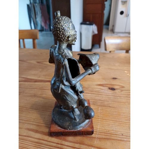 Bronze Africain  Personnage du Bénin 