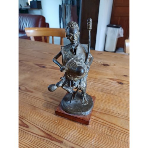 Bronze Africain  Personnage du Bénin 