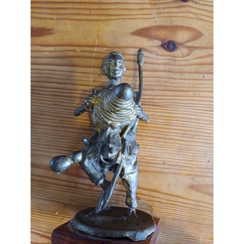 Bronze Africain  Personnage du Bénin 