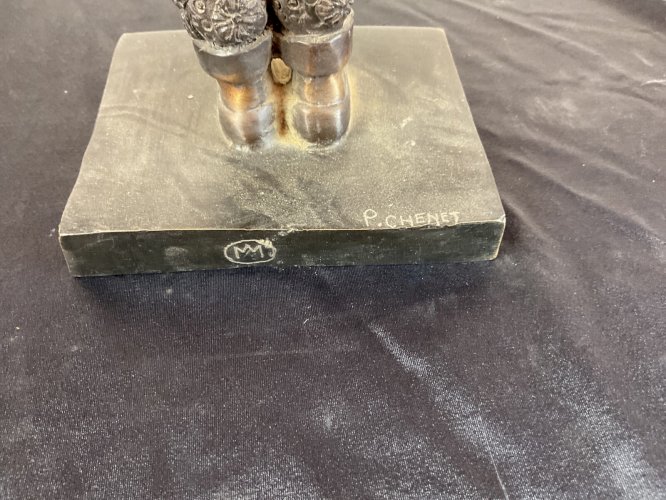 bronze art nouveau , art déco de Pierre Chenet