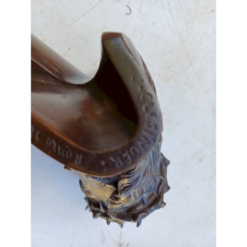 Bronze Christ  par J.Clessinger Rome 1858 Barbedienne