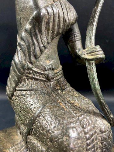 Bronze de Mae Thorani Bouddhisme Royaume de Rattanakosin Thaïlande fin XIXe