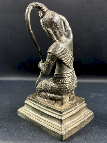 Bronze de Mae Thorani Bouddhisme Royaume de Rattanakosin Thaïlande fin XIXe