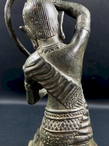 Bronze de Mae Thorani Bouddhisme Royaume de Rattanakosin Thaïlande fin XIXe