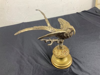 Bronze de vienne oiseaux  Frégate d’Andrews  XIXEME