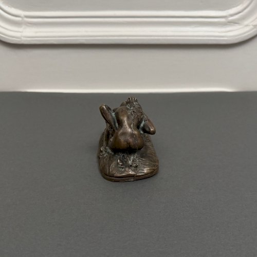 Bronze érotique XIXe représentant un couple de femmes patine chocolatée M3946