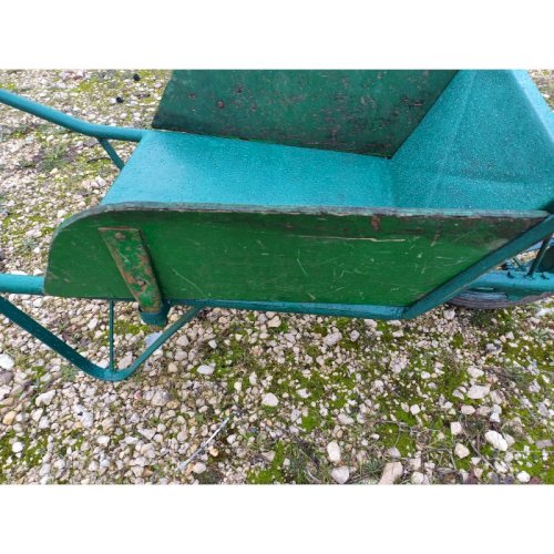 Brouette Fer et Bois des Années 50