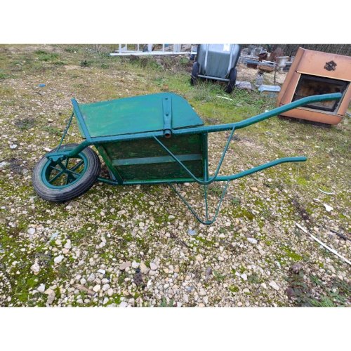 Brouette Fer et Bois des Années 50