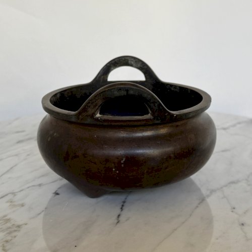 Brûle-parfum en bronze Chine ou Vietnam XIXe M4042