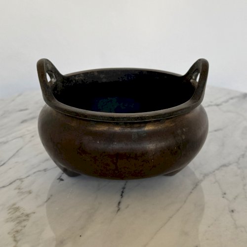 Brûle-parfum en bronze Chine ou Vietnam XIXe M4042