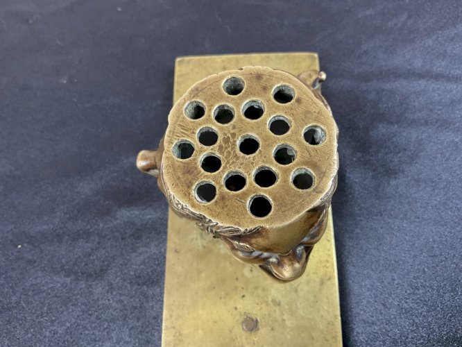 Brûleur d'encens ENCENSOIR CHINOIS EN BRONZE 18ème 19ème