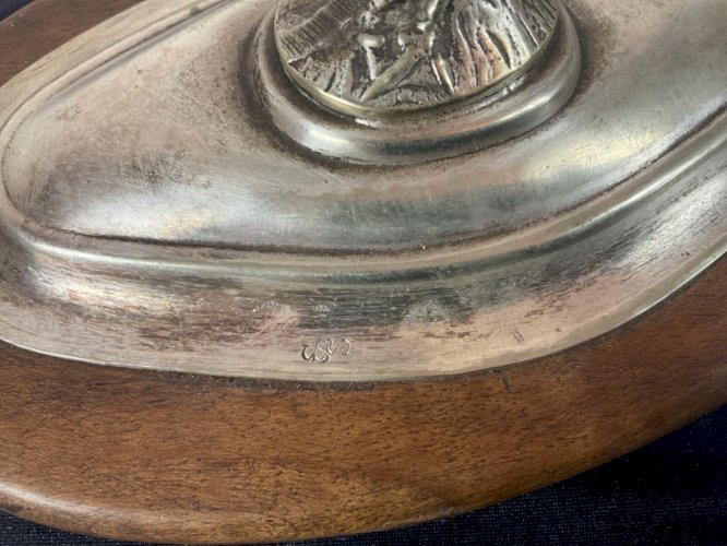 bruleur rechaud a cognac en argent