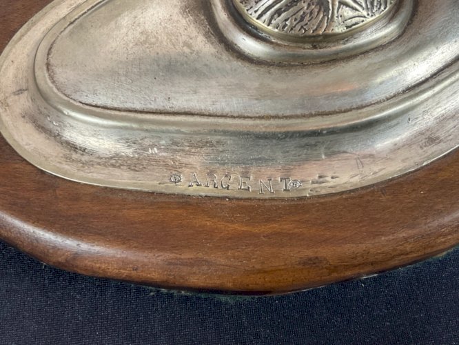 bruleur rechaud a cognac en argent