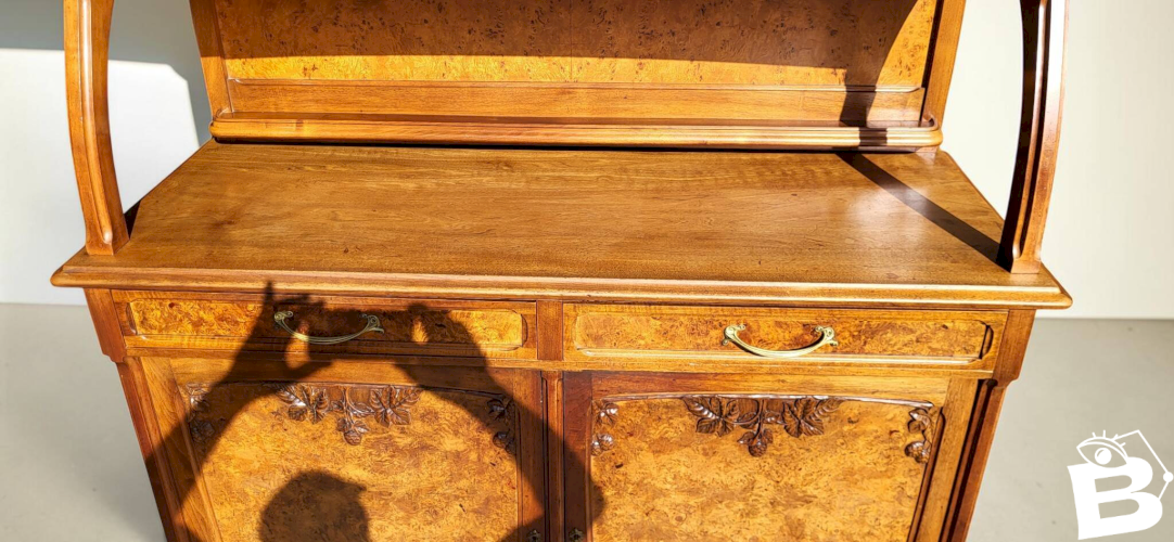 Buffet 2 corps Art Nouveau, Ecole de Nancy, 1900
