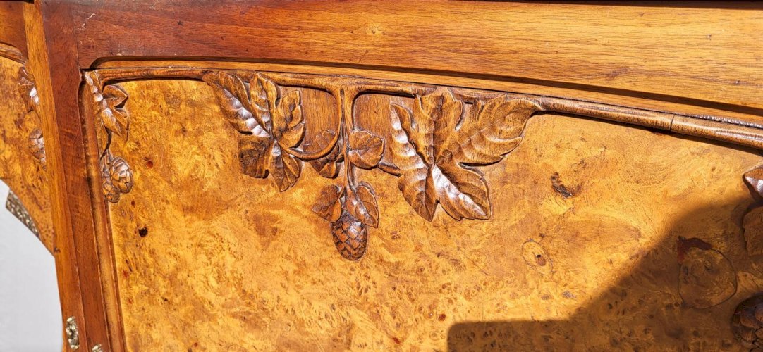Buffet 2 corps Art Nouveau, Ecole de Nancy, 1900