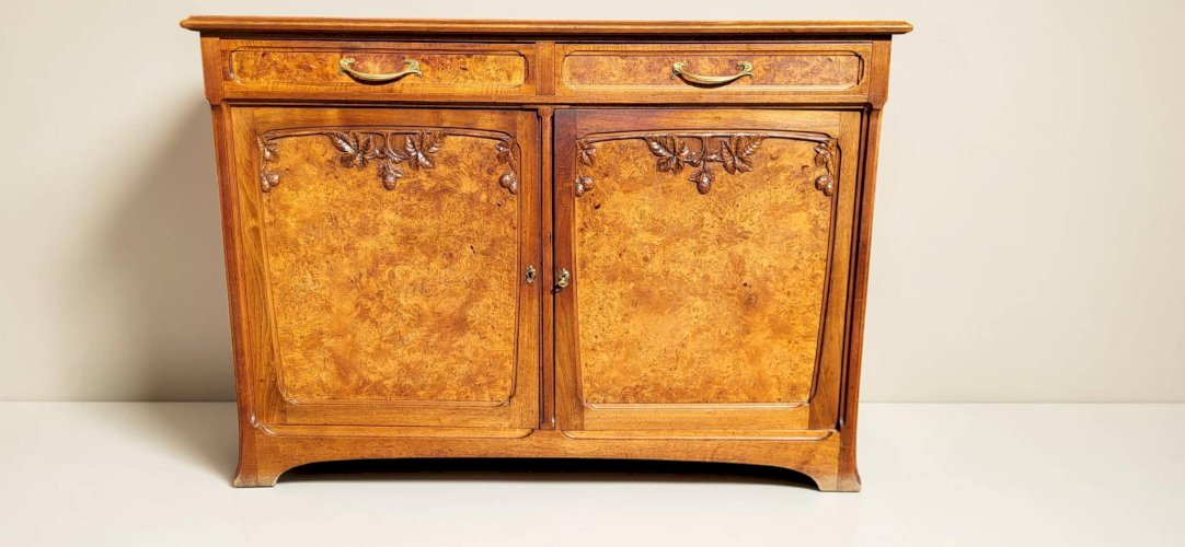 Buffet 2 corps Art Nouveau, Ecole de Nancy, 1900
