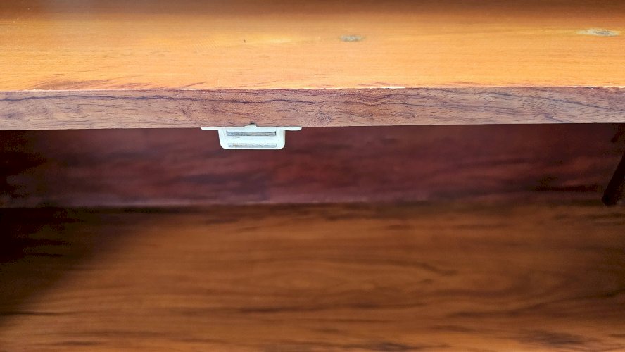 Buffet Art Déco de Saddier & Fils en palissandre massif et placage