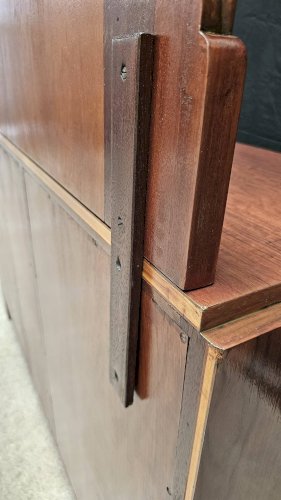 Buffet Art Déco de Saddier & Fils en palissandre massif et placage