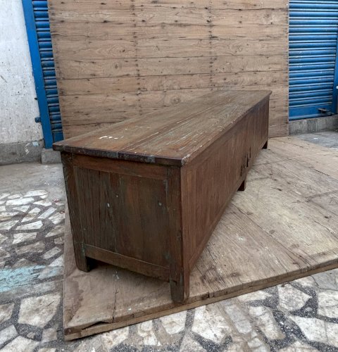 Buffet bas- meuble TV en teck birman