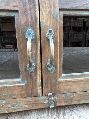 Buffet bas- meuble TV en teck birman