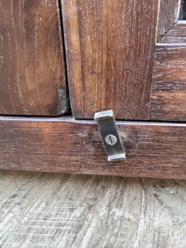 Buffet bas- meuble TV en teck birman