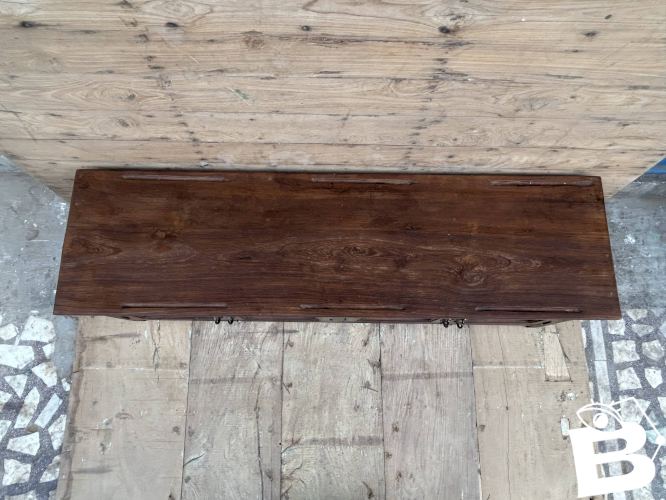 Buffet bas- meuble TV en teck birman